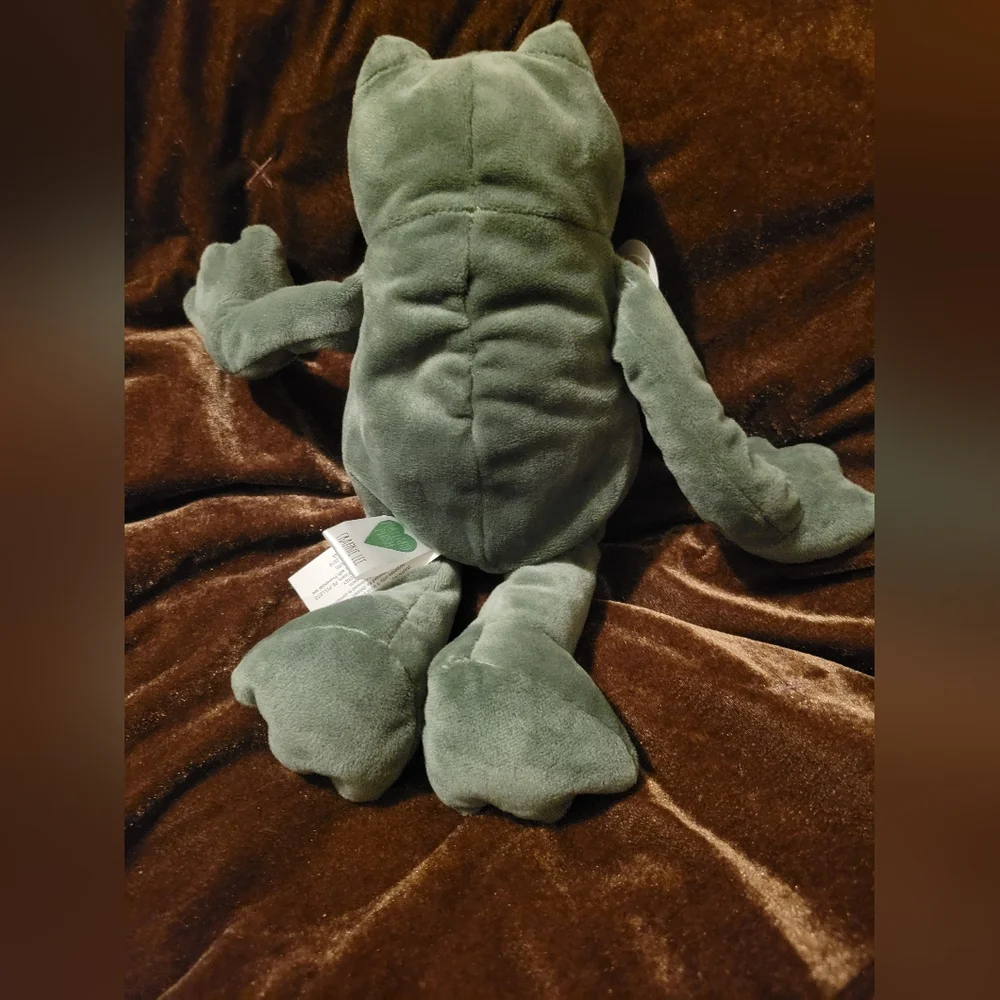 Portland Plush Frankie Lee Frog Retired Plush